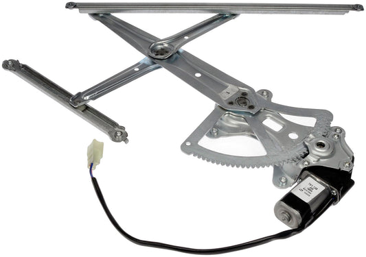 One Front Left Power Window Regulator With Motor Dorman 741-138