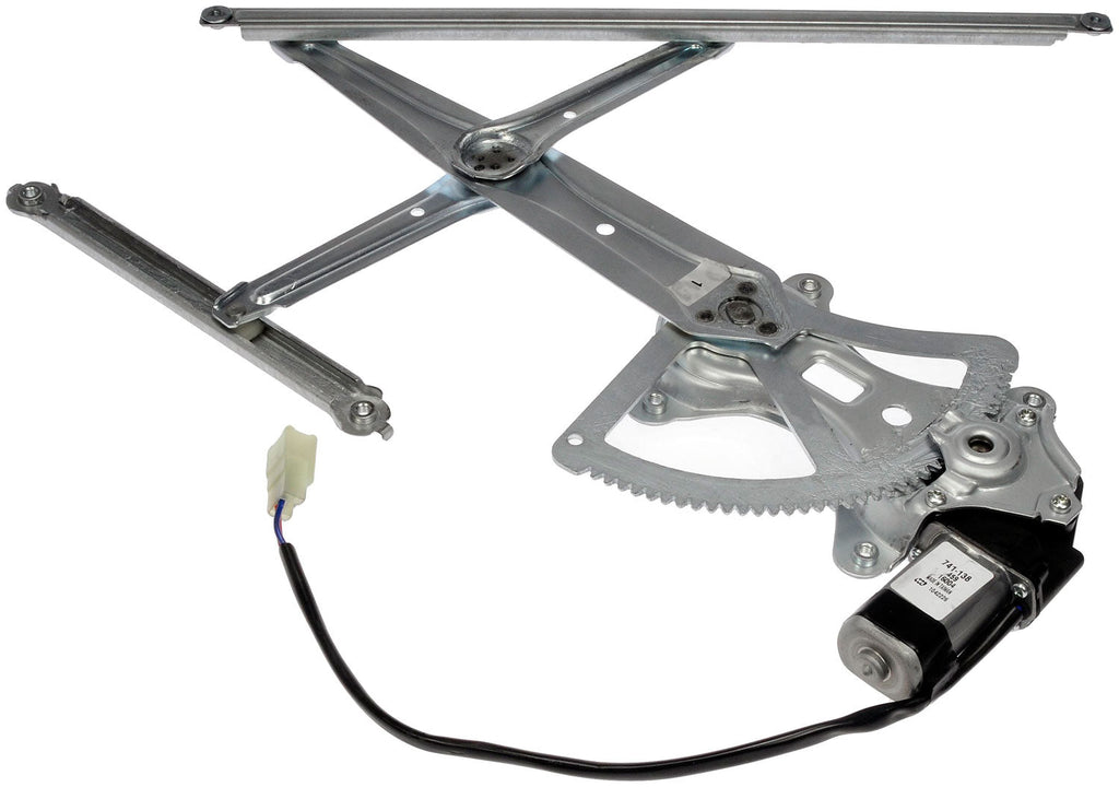One Front Left Power Window Regulator With Motor Dorman 741-138