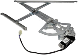 One Front Left Power Window Regulator With Motor Dorman 741-138