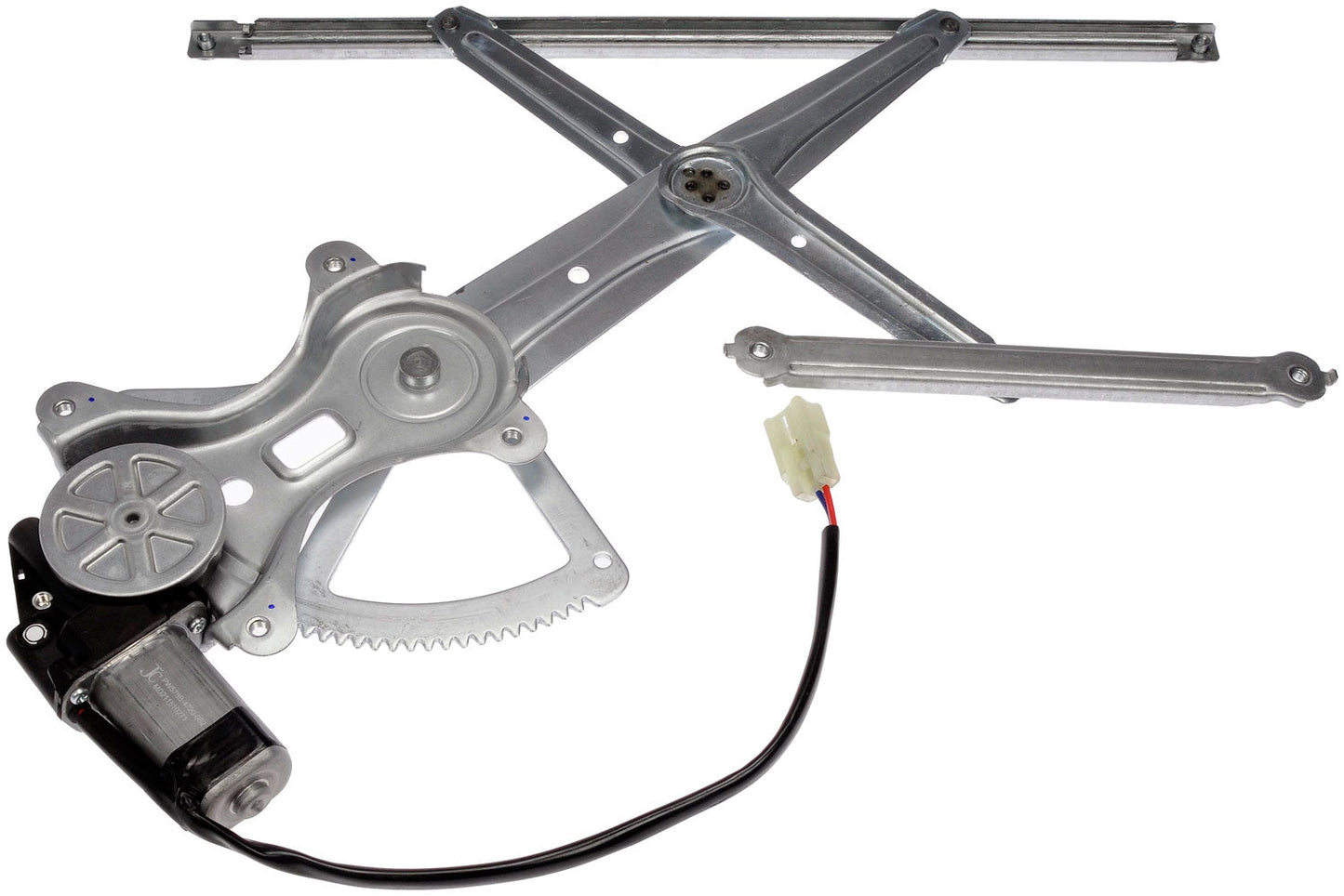One Front Left Power Window Regulator With Motor Dorman 741-138