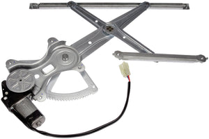 One Front Left Power Window Regulator With Motor Dorman 741-138