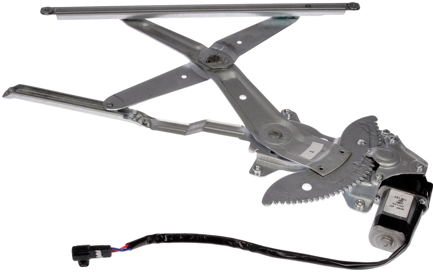 One Front Left Power Window Regulator With Motor Dorman 741-801