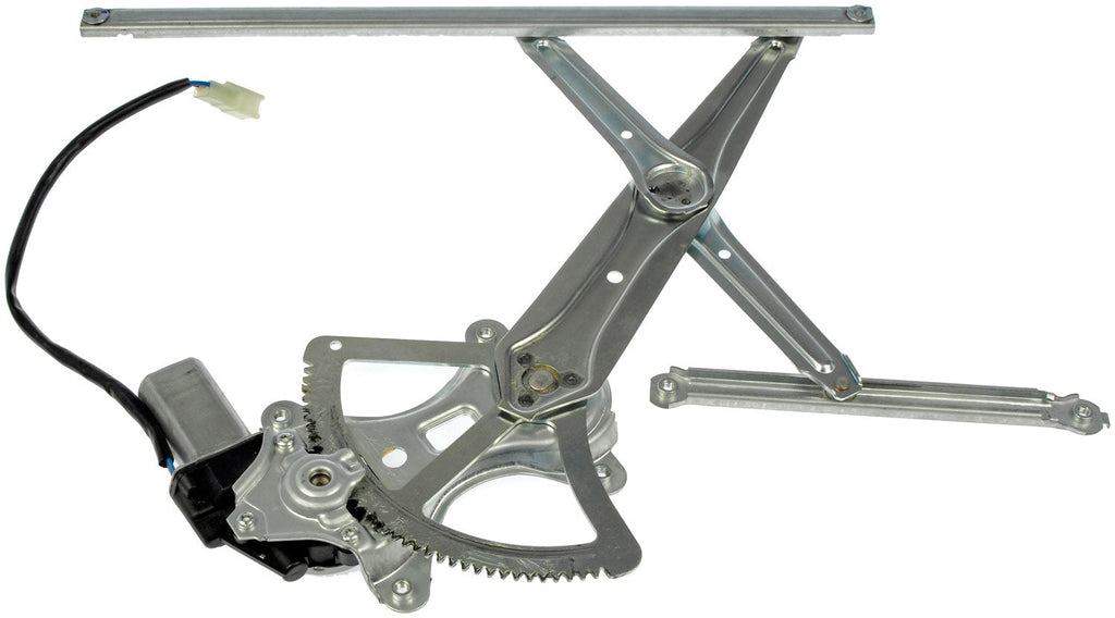 One Front Left Power Window Regulator With Motor Dorman 741-610