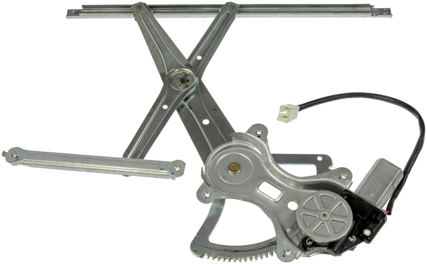 One Front Left Power Window Regulator With Motor Dorman 741-610