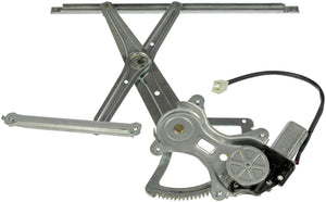 One Front Left Power Window Regulator With Motor Dorman 741-610