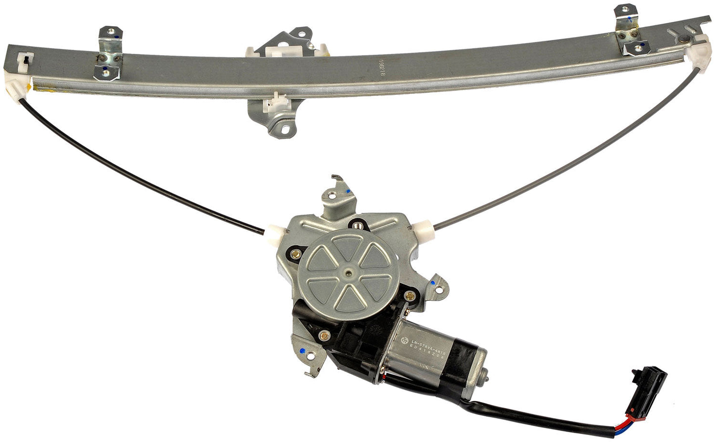 One Front Left Power Window Regulator With Motor Dorman 741-426