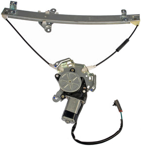 One Front Left Power Window Regulator With Motor Dorman 748-878