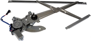 One Front Left Power Window Regulator With Motor Dorman 748-414