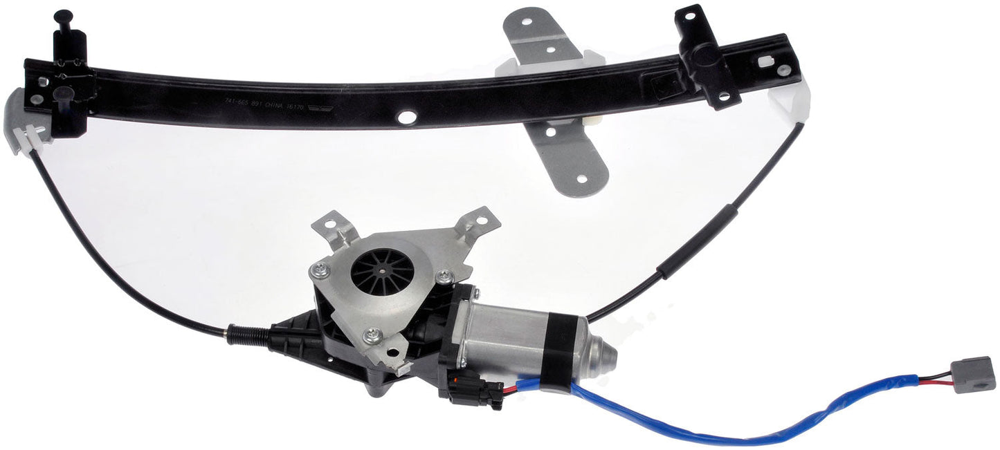 One Front Right Power Window Regulator With Motor Dorman 741-665