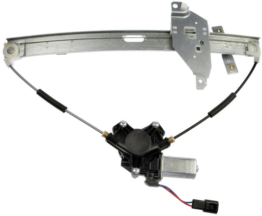 One Front Left Power Window Regulator With Motor Dorman 748-172