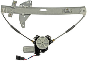 One Front Left Power Window Regulator With Motor Dorman 748-172