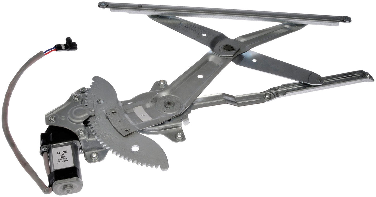 One Front Right Power Window Regulator With Motor Dorman 741-802