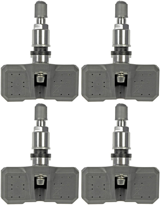 Four Tire Pressure Monitoring System (TPMS) Sensors Dorman 974-050