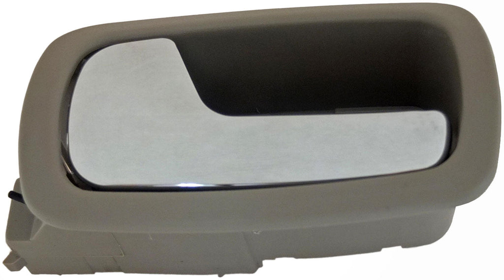 Interior Door Handle Rear Left Kit Chrome Lever Gray Housing - Dorman# 88671