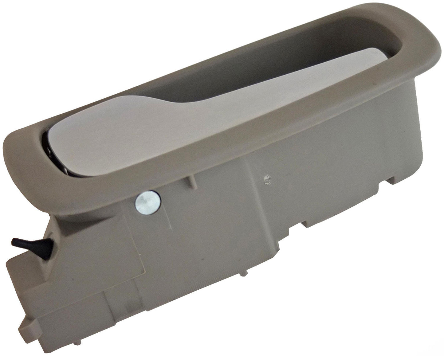 Interior Door Handle Rear Left Kit Chrome Lever Gray Housing - Dorman# 88671