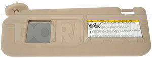 Sun Visor Lh Ivory