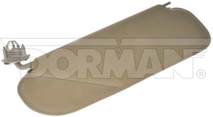 Left Sun Visor Panel Vinyl Shale (Dorman 74486)Fits 03-15 Chev&GMC Vans