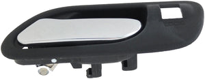 Interior Door Handle Front Left Chrome Lever/Black Housing - Dorman# 81586
