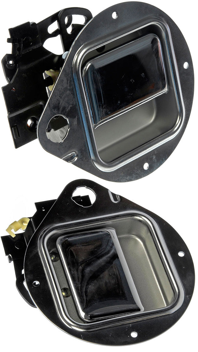 Chrome Front L&R Ext. Door Handles (Dorman 760-5401,5402) Fits 85-05 Peterbilt
