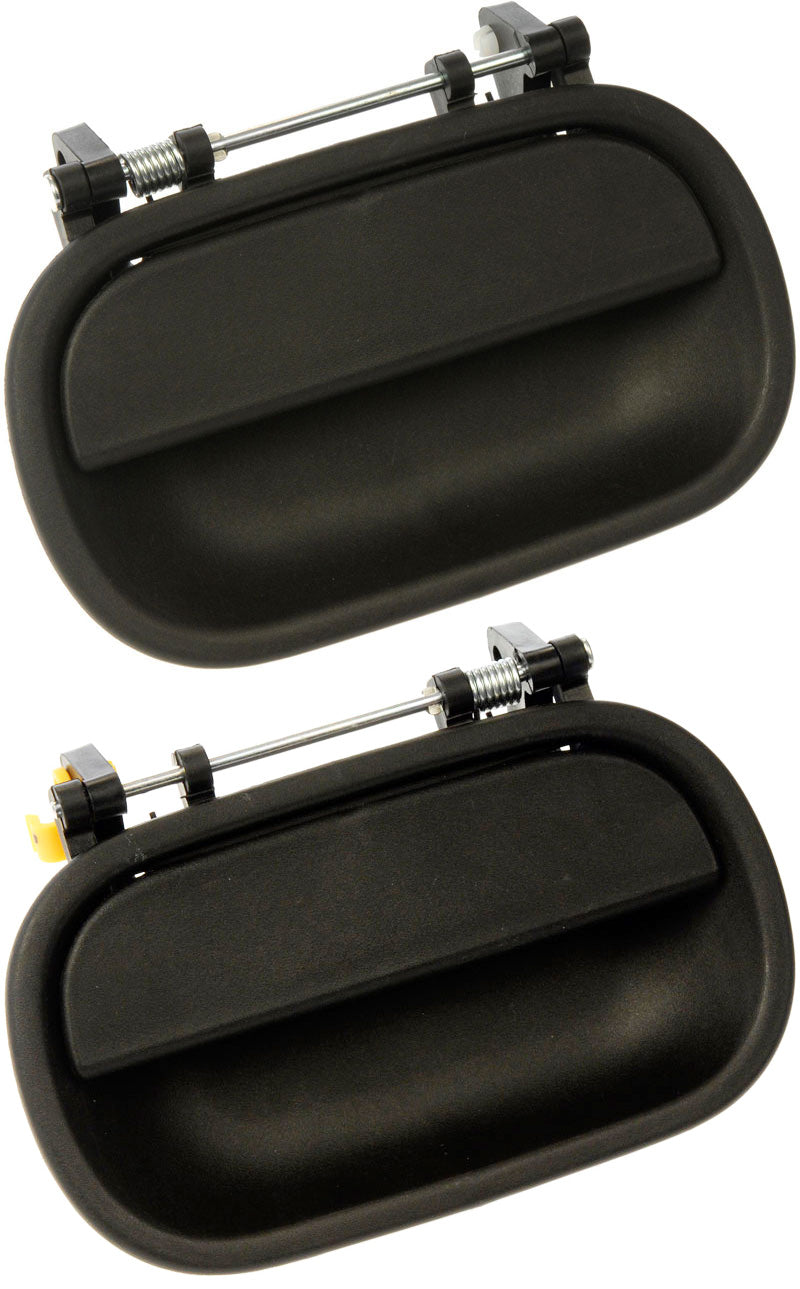 New Black L/R Exterior Door Handles (Dorman 760-5601 & 760-5602) 94-01 Isuzu