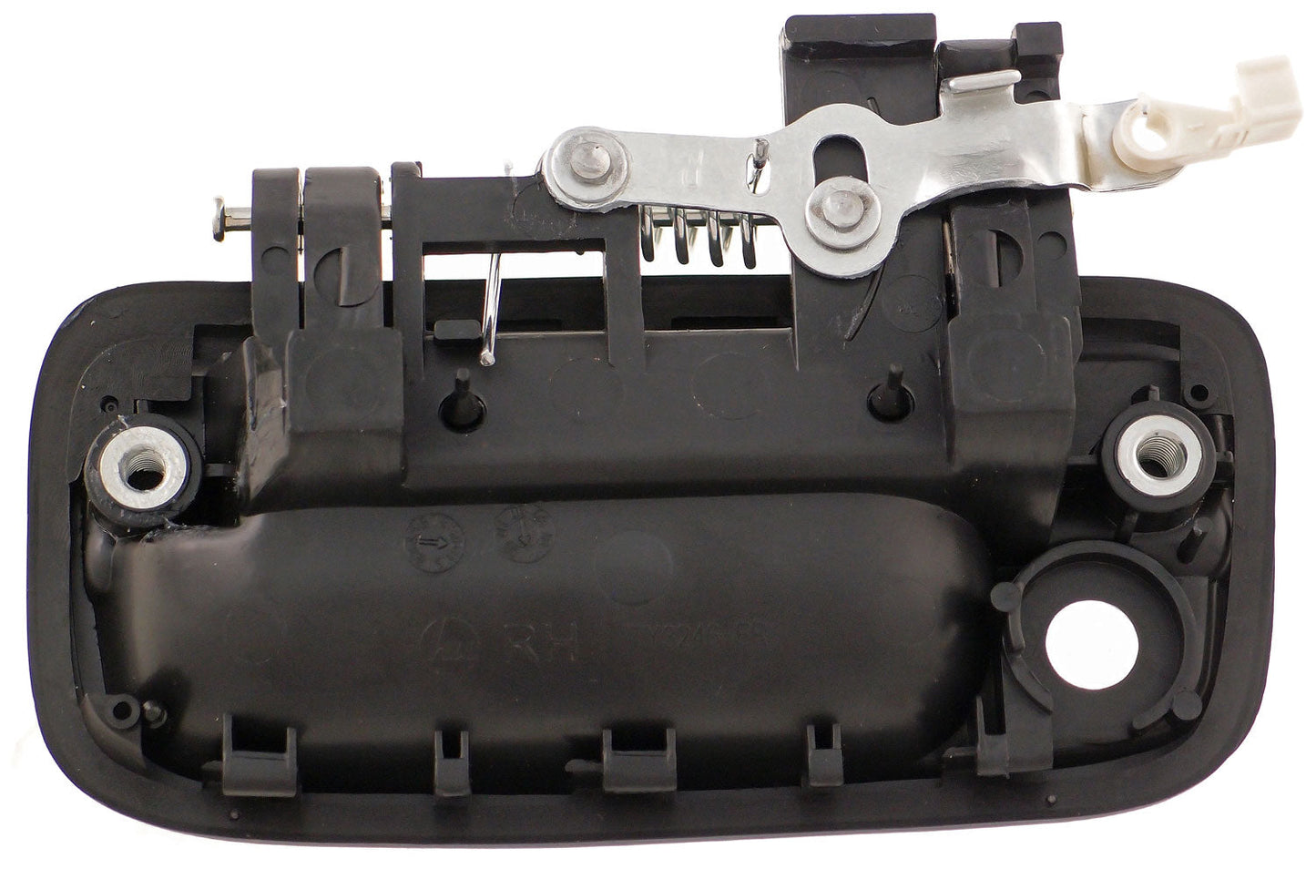 Exterior Door Handle Front Right Plastic Base Black - Dorman# 91318