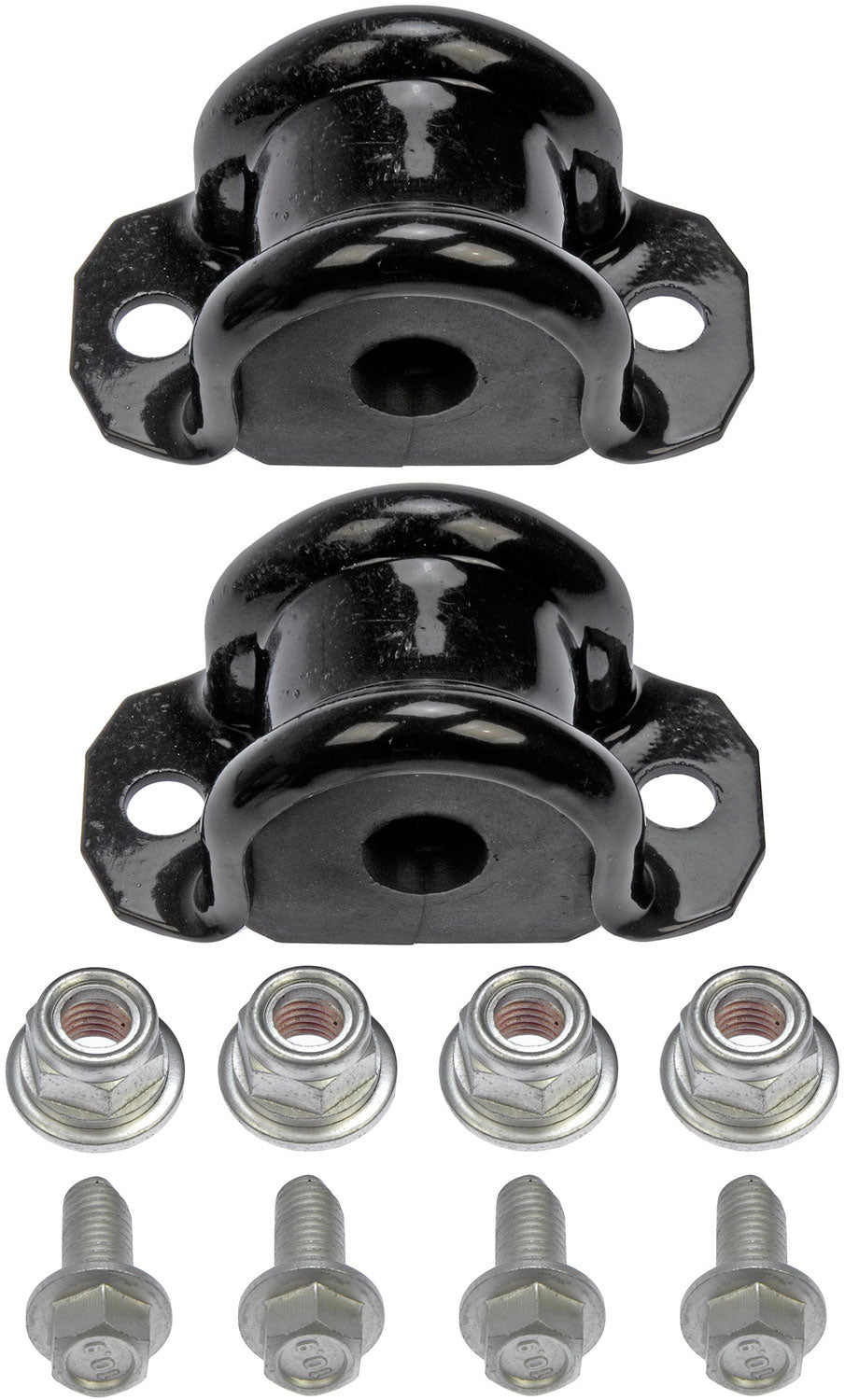 1pr Sway Bar Bushing Bracket Kit Front Dorman 928-303 Fits 95-98 Ford Windstar