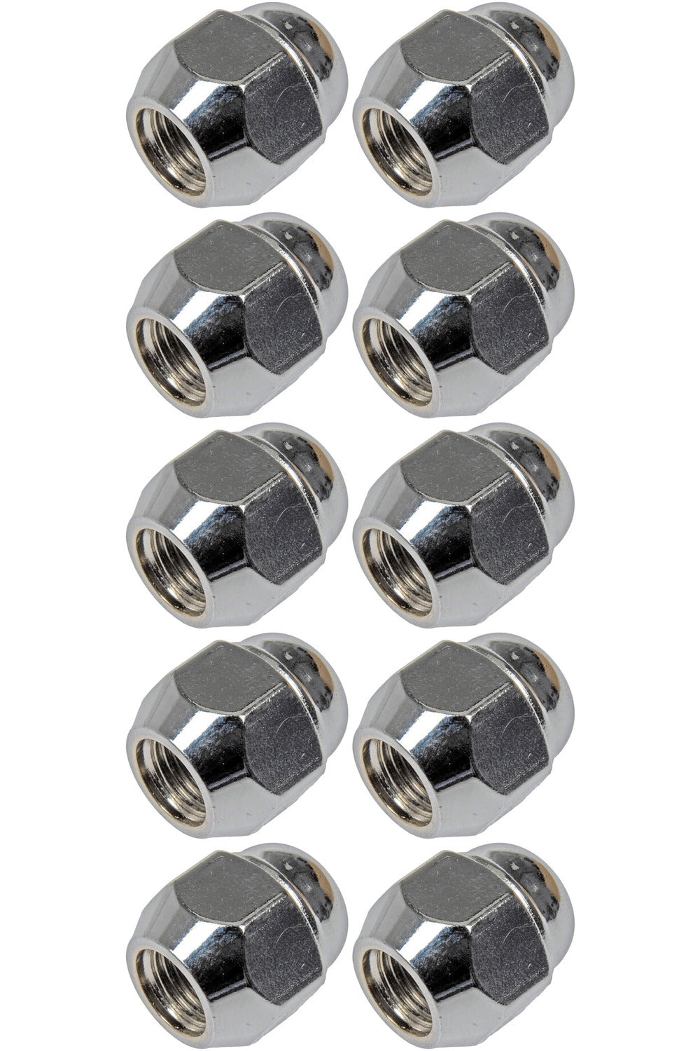 10 Wheel Nut M12-1.25 Acorn - 21mm Hex, 25.8mm Length (Dorman# 611-317)