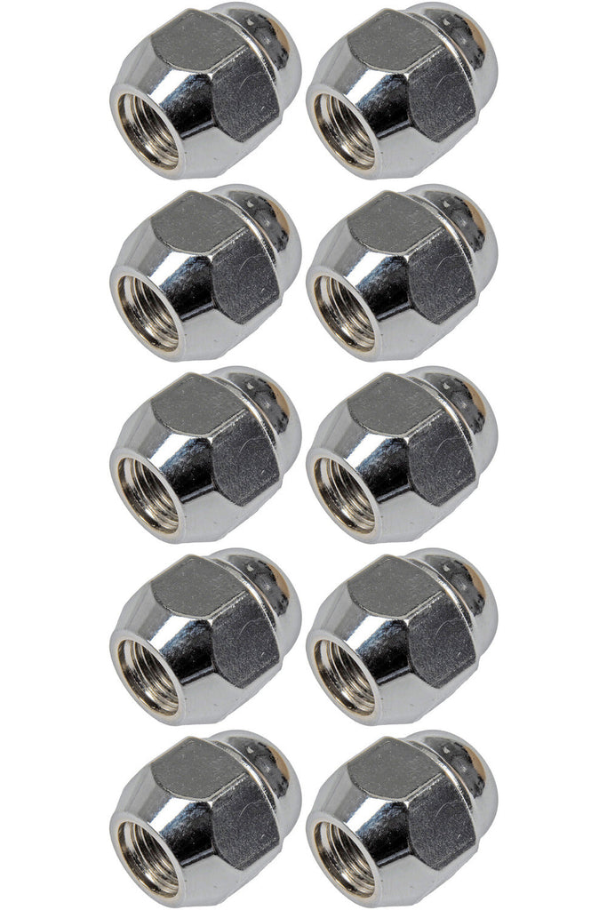 10 Wheel Nut M12-1.25 Acorn - 21mm Hex, 25.8mm Length (Dorman# 611-317)