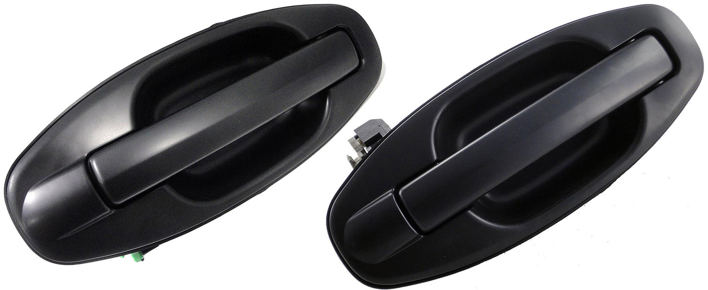 Rear Left & Right Primed Black Exterior Door Handles (Dorman# 82263, 82274)
