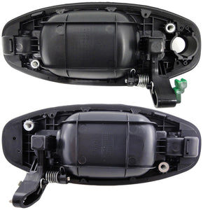 Rear Left & Right Primed Black Exterior Door Handles (Dorman# 82263, 82274)