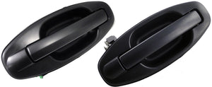 Rear Left & Right Primed Black Exterior Door Handles (Dorman# 82263, 82274)