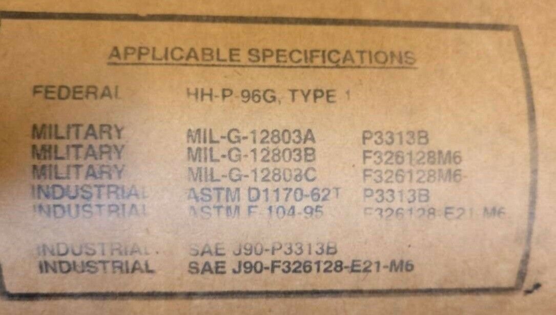 FIBREFLEX Gasket Paper Sheet 18 x 36 x 1/16" Made in USA Oil Gas Water Resistant
