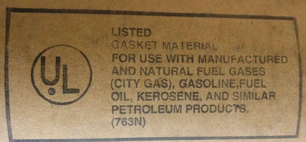 1 Roll Gasket Material Width=18", length-36", Thickness-1/32" ** Made In USA
