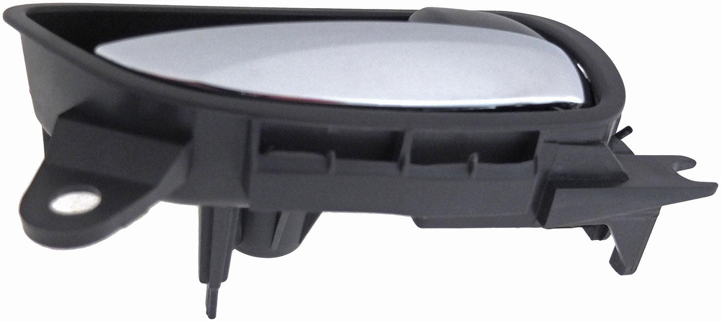 Interior Door Handle Chrome Lever Front Right Gray Housing - Dorman 79840