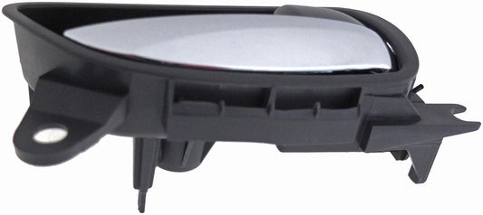 Interior Door Handle Chrome Lever Front Right Gray Housing - Dorman 79840