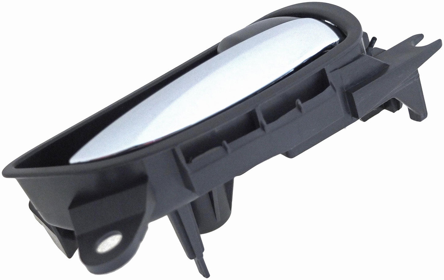 Interior Door Handle Chrome Lever Front Right Gray Housing - Dorman 79840