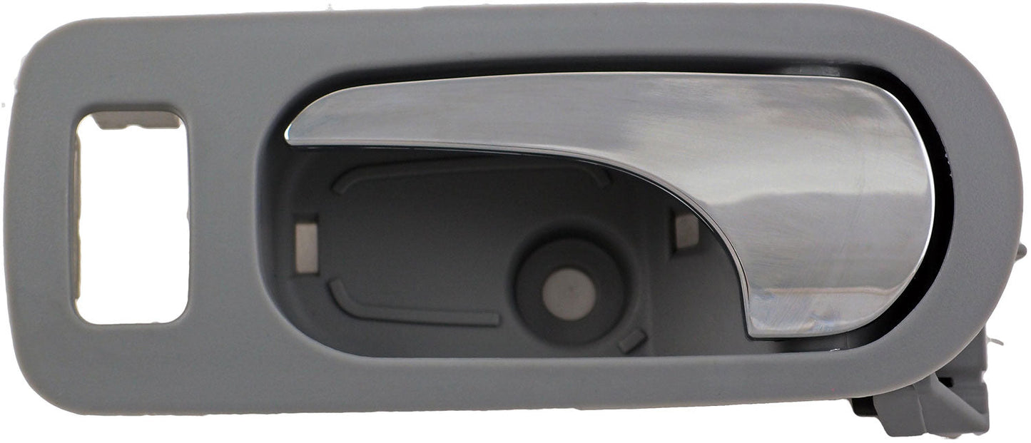 Interior Door Handle - Front Left - Chrome Lever+Gray Housing - Dorman 81826