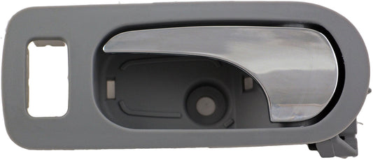Interior Door Handle - Front Left - Chrome Lever+Gray Housing - Dorman 81826