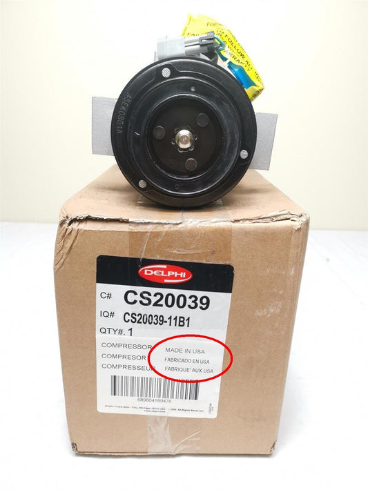 Delphi AC Compressor 02-25 Yukon Sierra Silverado Escalade Avalanche MADE in USA