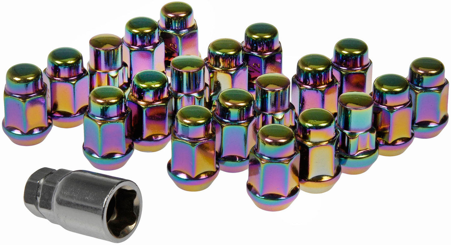 Neo-Chrome Acorn Nut Lock Set M12-1.50 - Dorman 711-335G