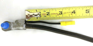 Battery Relocation Kit Cables 4 Gauge W/Aux Red Positive 65