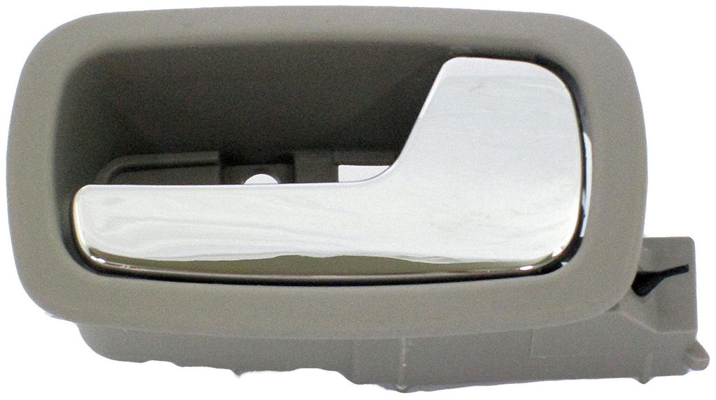 Interior Door Handle - Front Right - Chrome & Gray - Dorman 81857