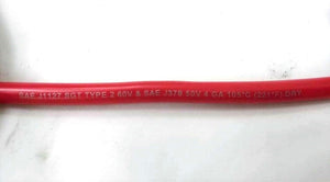 USA Made 65 inches Postive Battery Cable 4Gauge Side Terminal w/Aux Lead 4