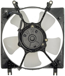 A/C Condenser Radiator Fan Assembly (Dorman 620-303) w/ Shroud, Motor & Blade