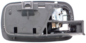 Interior Door Handle - Front Left - Chrome & Black - Dorman 81890