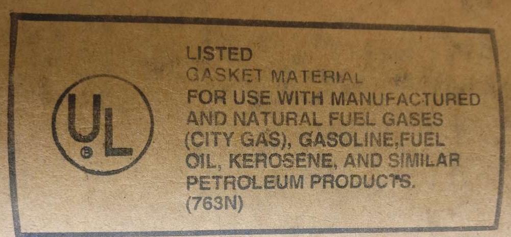 Three 12x12 Paper Gasket Material Sheets Thickness: 1/16 +1/32 +1/64 Made In USA