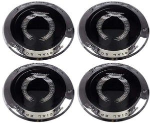 Four Chrome Wheel Center Caps (Dorman# 909-022)