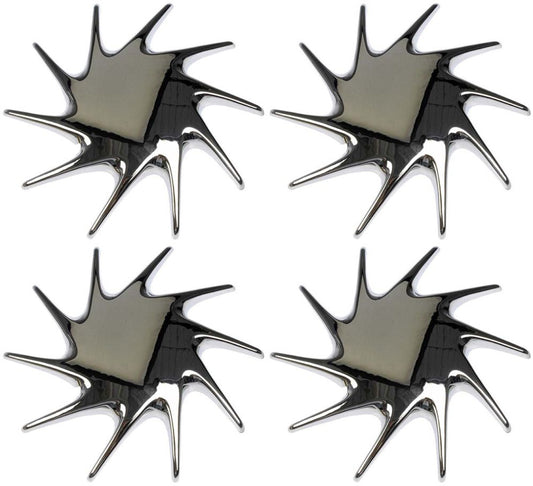 Four Chrome Wheel Center Caps (Dorman# 909-039)