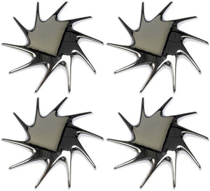 Four Chrome Wheel Center Caps (Dorman# 909-039)