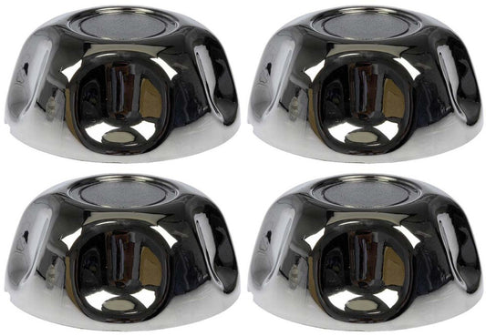Four Chrome Wheel Center Caps (Dorman# 909-041)